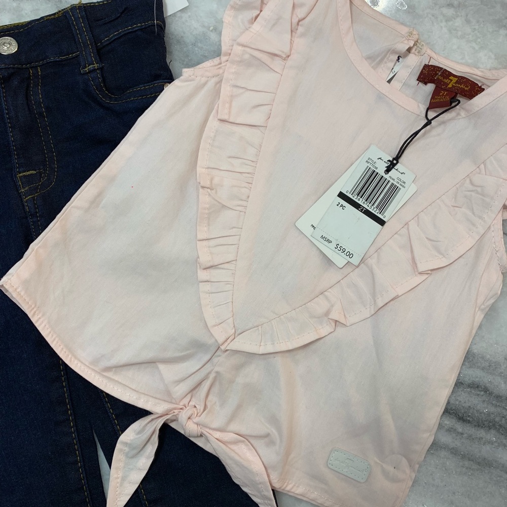 Toddler 7 For All Mankind Outfit